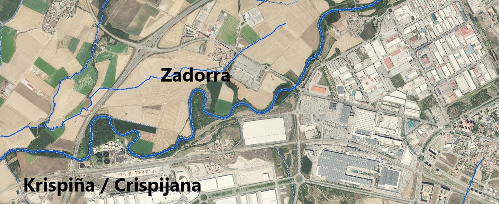Zadorrako lanen kokapena