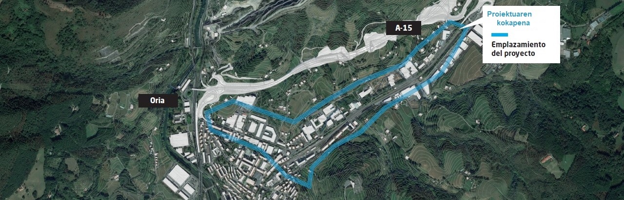 &Aacute;mbito de las obras de la regata Ziako