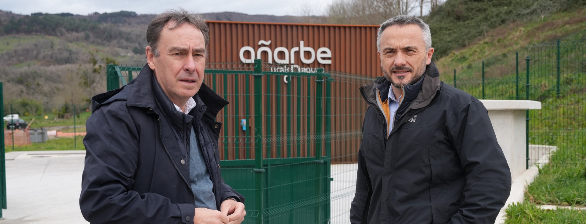 Director general de URA y el Presidente de Aguas de A&ntilde;arbe en la comparecencia de esta ma&ntilde;ana